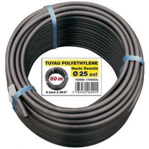 AQUA FLOW Couronne PE HD 6 bars Ø 25 mm 50 m
