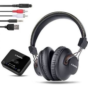Casque TV sans Fil - Avantree - HT4189 - 40H Autonomie - Bluetooth - Connecteurs Optique/RCA/AUX