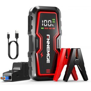 Booster Batterie6000A De Courant De Pointe12V Démarreur De Voiture (JusquÀ Tout Le Essence Et 80L Diesel)Jump Starter