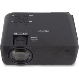 Vidéoprojecteur Portable WiFi PRIXTON Cinéma Deluxe Full HD 4K 7000 Lumens Télécommande HDMI/USB/AV IN/MicroSD/VGA/Jack Noir