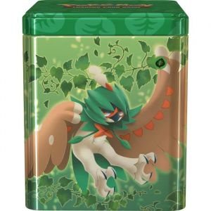 Boîte Métal Cubique Pokémon - Modèle Aléatoire - 3 Boosters - Collectionneurs - Age 6+