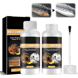 convertisseur de RouilleConvertisseur de Rouille antirouillePeinture antirouille BlancPénètre Rouille et Bloque sa proliferation