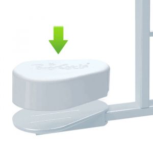 PonyCycle P&eacute;dale Pad pour Mod&egrave;le E Cheval Jouet &ndash; Compatible avec Mod&egrave;le E Taille 3 et Taille 4 &ndash; Blanc