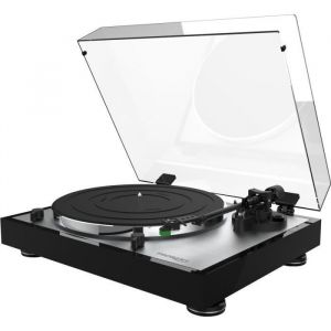 Platine vinyle - THORENS - TD 402 DD - Noir laqué - 33/45 tours - Entraînement direct