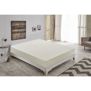 matelas en mousse deau hauteur 14 cm orthop&eacute;dique haute densit&eacute; d&eacute;houssable 140 x 190 cm