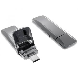 Xlyne 7651200 Cl&eacute; USB 512 GB gris 7651200 USB-C&reg; (USB 3.2 Gen 2)