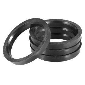 Anneau de centrage de moyeu de roue X AUTOHAUX Bague Centrage Jante 715mm &agrave; 601mm Universel Voiture Moyeu Centrique Anneaux 4Pcs