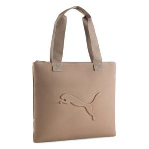 PUMA Sac &agrave; &eacute;paule taupe pour femme - Buzz Tote Totally Taupe 297869