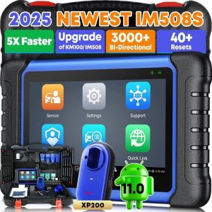 Autel MaxiIM IM508S Outil Analyse de Programmation de Clé Automobile avec XP200 Scanner de Diagnostic de Voiture en Français