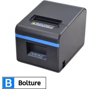 Imprimante Ticket de Caisse Thermique Bluetooth & USB - Support Logo & QR Code