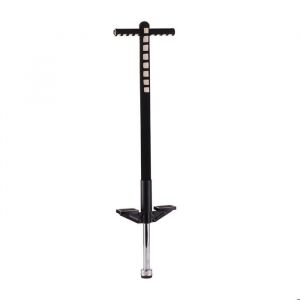 Relaxdays Pogo Stick pour enfants bâton sauteur jusquà 35 kg rembourré dextérieur antidérapant inox noir