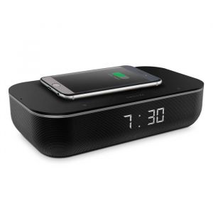 Radio Enceinte Wi FI THOMSON CR300IVCA Horloge num&eacute;rique et Chargeur sans Fil avec Amazon Alexa int&eacute;gr&eacute;
