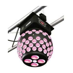 POWER LIGHTING MAGIC BALL - Sphère DMX 4 Leds de 3 Watts 4 en 1