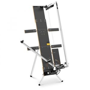 D&eacute;coupe polystyr&egrave;ne 200 watts 1 300 mm / 330 mm sur pied surface dappui aluminium