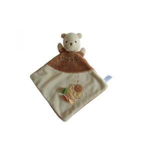 Doudou Winnie l’Ourson plat marron beige - Disney - 31 cm