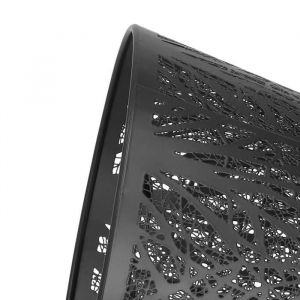 Abat-jour en fer forgé - SALALIS - Modèle arbre forestier - E27 - Noir - Design contemporain