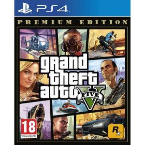 Jeu PS4 - Rockstar Games - GTA V &Eacute;dition Premium - Disque