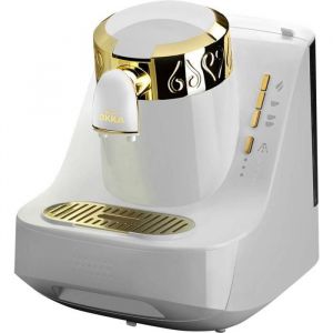 arzum OK008-W Cafeti&egrave;re moka or blanc Nombre de tasse=2