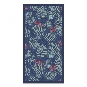 Tapis Vinyle Panorama Feuille 80x150 cm - Tapis pour Cuisine Bureau et Salon en PVC