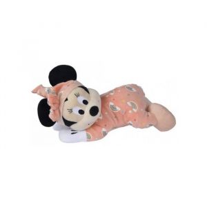 Peluche Minnie Phosphorescente Orange 33 Cm - Pour Disney - Doudou Brille Dans La Nuit Enfant