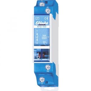 T&eacute;l&eacute;rupteur pour profil&eacute; Eltako S12-100-24V 1 NO (T) 24 V 10 A 2300 W 1 pc(s)