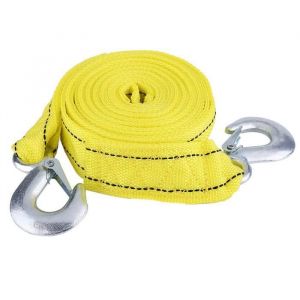Câble de remorquage pour remorque de voiture de 5 tonnes avec crochets Outil de véhicule durgence auto barre