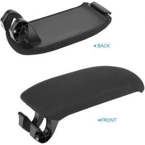Couvercle de laccoudoir de console centrale en tissu noir pour Audi A3 8P / A5 2003-2013 8P0864245P-TIP
