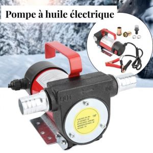 JIN Pompe Diesel Carburant Lourd Devoir 12V DC 40L - min Portable Pompe Transfert à Fioul Diesel