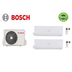 Pack climatisation unité extérieure bi split BOSCH 5200W + 1 unités intérieure 2 KW + 1 unité intérieure 35KW R32