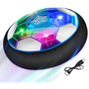 Enfant Jouet Garçon 3~10 Ans Ballon Aeroglisseur Rechargeable avec Lumière LED Hover Ballballe jouetjouets interactifs