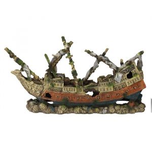 Décoration d’aquarium Aqua Della Galleon - 61x205x34 cm