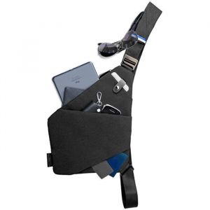 NIID-FINO Neo Sac à bandoulière bandoulière bandoulière Sac à Dos Multifonction Sac à Dos Polyvalent (Météorite Noir Main Droi203