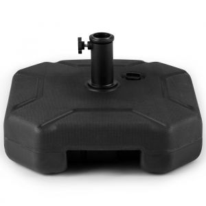 COSTWAY Base/Pied de Parasol R&eacute;sistante de 38 / 48 MM - Rempli d&rsquo;Eau et de Sable de 40 KG pour Jardin