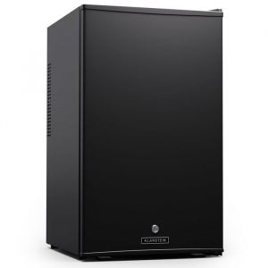 Klarstein Mini Frigo 68L Snack Boissons Petit Frigo Top Silencieux Mini Bar Petit R&eacute;frig&eacute;rateur &Eacute;tag&egrave;res R&eacute;glables Noir