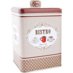 Boîte métal cuisine rétro café Bistro - vintage