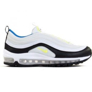 Chaussures Nike Air Max 97 GS - NIKE - Blanc-Noir - Synth&eacute;tique - Mixte/Enfant