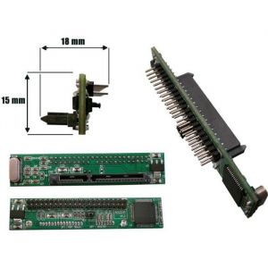 Adaptateur SATA 2.5 vers IDE 44 - IDE44 - Noir - Utilisation disque dur SATA - PC portable IDE 2.5