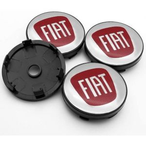 4 pi&egrave;ces car cache-moyeux capuchons de centre pour fiat 500 500l 500x 124 bravo freemont panda punto 60mm moyeu jante centre dem