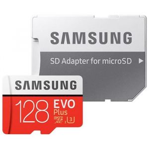 Carte Micro SD EVO Plus - Samsung - 128 Go - TF - U3 - 4K