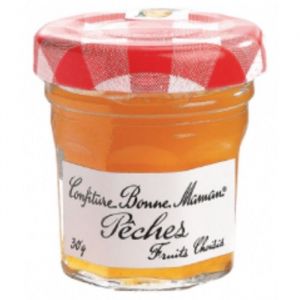 Confiture de Pêche Bonne Maman 30g/Pot 30 pots
