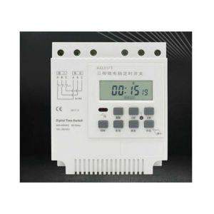 Relais Temporisé Programmable Relais Hebdomadaire Commutateur De Minuterie De Puissance Interrupteur De Minuterie Triphasé Horloge