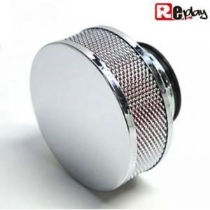 Filtre &agrave;  air cornet cylindrique chrom&eacute; Replay pour moto scooter diam&egrave;tre 28 et 35mm