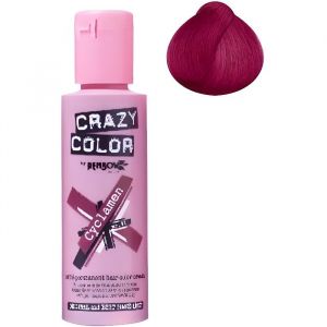 Coloration cheveux semi-permanente CRAZY COLOR Couleur : Rouge Cyclamen Pour un look FUN et des cheveux aux couleurs vives et