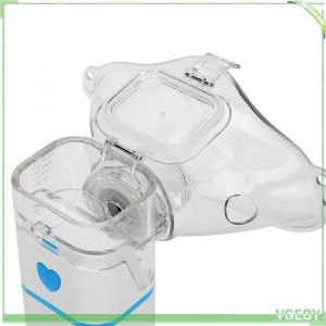 VGEBY N&eacute;buliseur pour enfants Atomiseur dInhalateur Liquide de M&eacute;decine Portable Ultrasonique parapharmacie membres Bleu