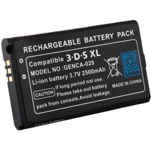 Tera&reg; Pack de Batterie rechargeable en Li-ion 2500mAh 37V pour Nintendo 3DS XL + Tournevis