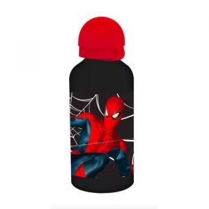 Bouteille en aluminium foncé Spiderman 500 ml Numéro d'article : GIM55713230, gourde enfants spiderman