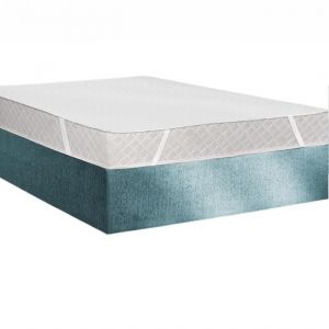 Protège Matelas Molleton Coton Élastomère 200g/m² 140x190 Plateau