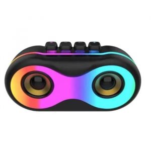 Enceinte Bluetooth PortableSurround Stéréo 360°Sans Fil Enceinte IPX5 Port Clé USB-AUX-TF Carte Pour Soirées Randonnées