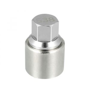 Écrou de roue X AUTOHAUX 538 Clé Démontage Serrure Douille Écrou Antivol de Roue Voiture pour VW Touareg Magotan Tiguan Phaeton