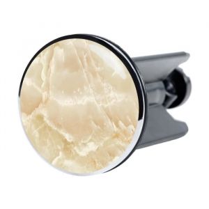 Bonde de lavabo - SANILO - Marbre Nature - Diamètre 40mm - Réglable en hauteur